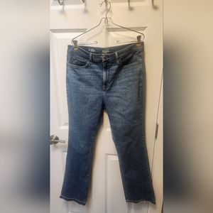 A.N.A High Rise Vintage Boot Cut with raw hem